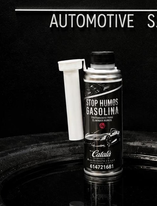 Aditivo Stop Humos Gasolina para limpiar inyectores y válvulas